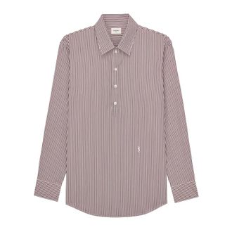 Saint Laurent Cassandre Shirt - Heren - Overhemden - Veelkleurig - Maat: M Katoen