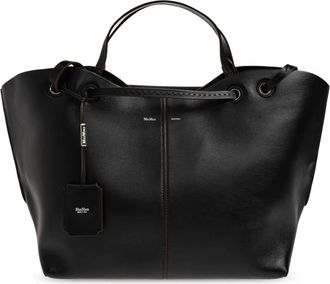 Max Mara Mixed Doubles Shopper Bag - Dames - Handtassen - Bruin - ONE Size - Leer - Tassen