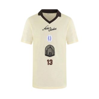 Acne Studios Logo T-Shirt in White