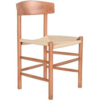 DKD Home Decor Sedia da Sala da Pranzo DKD Home Decor Marrone 48 x 40 x 76 cm