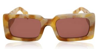 Prada PR A07S 19N08S Womens Sunglasses Tortoiseshell Size 52