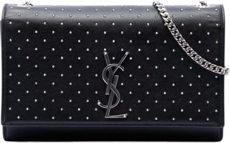 Saint Laurent Pre-owned Saint Laurent Medium Studded Calfskin Monogram Kate Crossbody Ladies 4G1FQ6TZ3A2QXJLJ