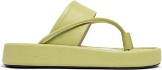 L37 Slippers - Dames - Slippers - Groen - 39 EU - Schoenen