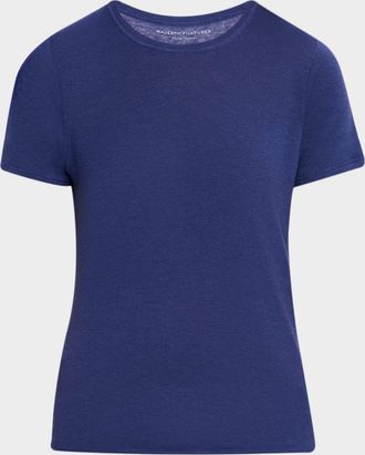Majestic Filatures Machine Washable Cashmere Crewneck T-Shirt