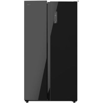 Cecotec Frigor&iacute;fico Americano De 550 Litros Bolero Coolmarket Sbs 550 Glass E. 177 Cm De Alto Y 90 Cm Ancho, Sistema Multi Air Flow, Total No Frost, Motor Inv