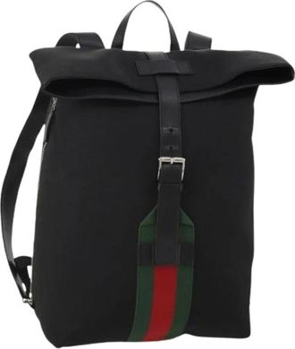 Gucci unisex, Pre-owned, Zwart, Maat: ONE Size Leer