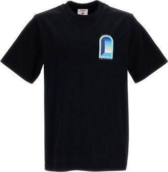 Casablanca Black Relaxed Logo T-Shirt