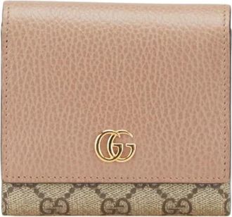 Gucci Pre-owned Wallets, female, Beige, Size: ONE SIZE Pre-owned Plastic wallets