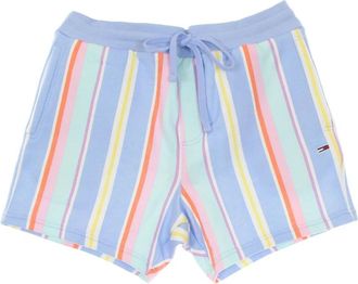Tommy Hilfiger Pastel Gestreept Sweat Short - Heren - Korte Broeken - Veelkleurig - XL - Katoen - Korte Broeken
