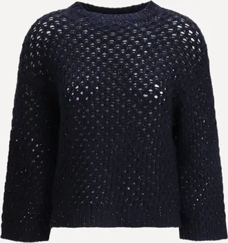 Fabiana Filippi Maglione in filato Platinum con micro paillettes Woman 46