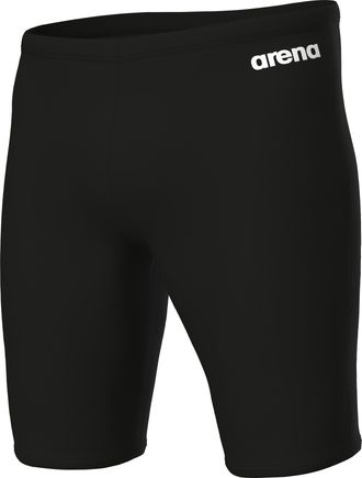 Arena Badehose ARENA MENS TEAM SWIM JAMMER SOLID, Herren, Gr. 8 (XXL), N-Gr, schwarz-weiss (schwarz, wei&szlig;), Obermaterial: 100% Polyester, Badehosen Badehose