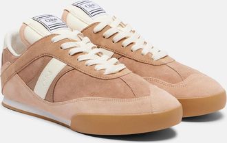 Chlo&eacute; Chlo&eacute; Chlo&eacute; Kick suede and leather sneakers