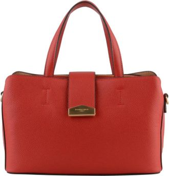 Pourchet Cavalcade Handtas - Dames - Handtassen - Rood - ONE Size - Leer - Tassen