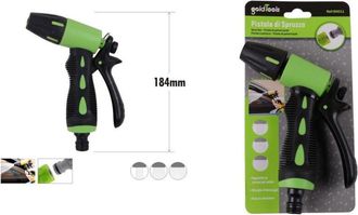 Trade Shop Trade Shop - Pistola De Jard&iacute;n Alta Presi&oacute;n 3 Chorros Regulable 184 Mm 90011