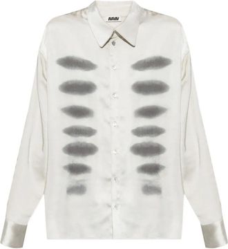 Avavav Camicia con stampa raggi X - Toni neutri