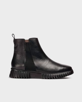 Wonders Womens Flexfly 04 Ankle Boots In Wild Black