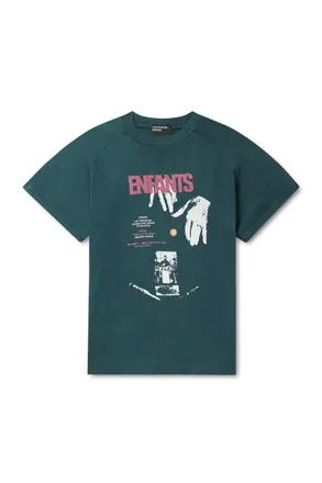 Enfants Riches Deprimes Cropped Printed Cotton-Jersey T-Shirt