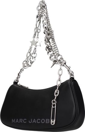 Marc Jacobs Womens Black Leather Shoulder Bag