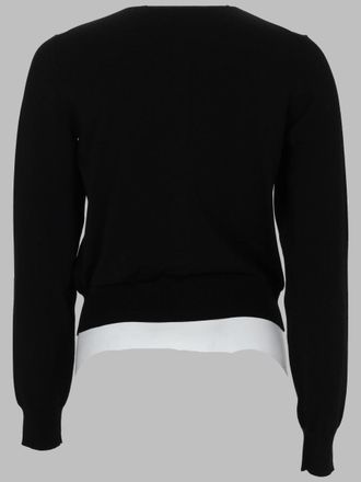 Alexander Wang Logo-Embellished Cupro Blend Cardigan - Black