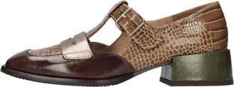 Chie Mihara Mocasines de Piel con Estampado de Cocodrilo - Shoes - Mujer - Multicolor - 37 1/2 EU