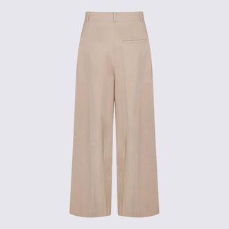 Anine Bing Womens Trousers Beige _ Co Ela