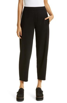 Eileen Fisher Ankle Lantern Pants in Black at Nordstrom, Size Large