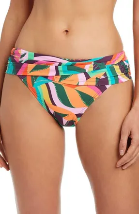 Bleu Rod Beattie Sarong Hipster Bikini Bottoms in Multi at Nordstrom, Size 14