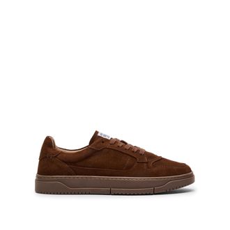 Steve Madden Mens Suede Cliff S 205 Sneakers - Brown - Size UK 9
