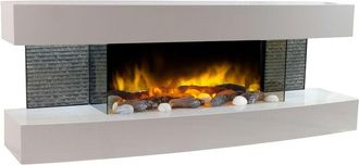 Chemin'Arte Chimenea Electrica Efecto Fuego Y Calefactor