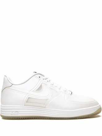 Nike Lunar Force 1 Fuse QS sneakers - unisex - Rubber/Fabric/Leather/Fabric - 8.5 - White