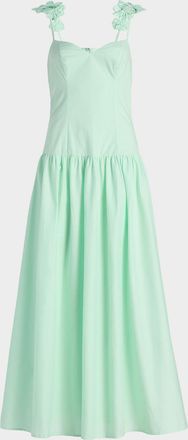 Peixoto Audrey Cotton Flower Maxi Dress