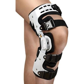 OEM Rodillera Derecha - Rodilleras - Soporte Para La Rodilla - Osteoartritis - C&oacute;moda - Alivio Del Dolor - Unisex - Blanca