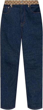 Gucci Jeans - Heren - Regular Fit Jeans - Blauw - W31 - Jeans