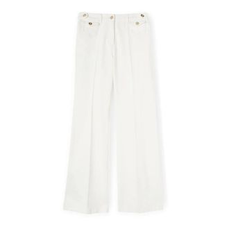 Motivi Mujer, Pantalones, Blanco, Talla: S