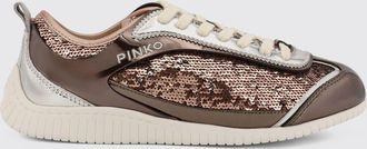 Pinko Sneakers Reby 10 Pinko in paillettes e pelle