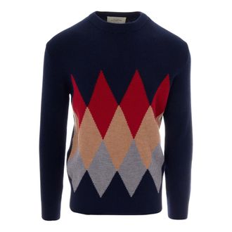 Ballantyne Heren, Truien, Veelkleurig, Maat: 2XL Wol
