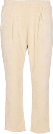 Family Fir$t Milano elastic-waist corduroy trousers - Neutrals
