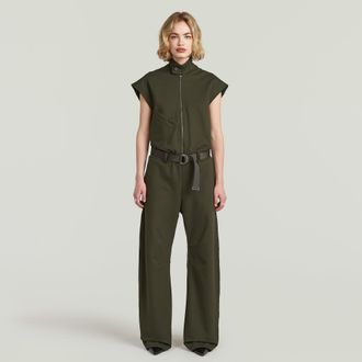 G-Star Soft Sculpt Jumpsuit - Grijs - Dames