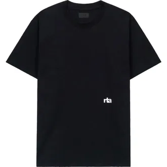 Rta Liam Logo Graphic T-Shirt in Black Razor Type at Nordstrom, Size Medium