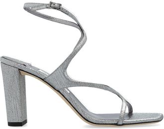 Jimmy Choo London Sandali Azie 85mm - Argento