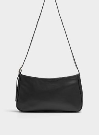 Simons Womens Smooth minimalist baguette bag
