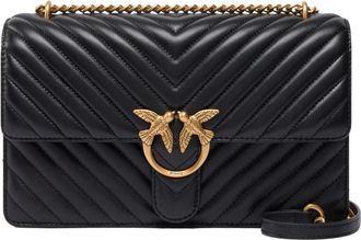 Pinko Love One Classic Small - - Bags - Donna - Nero - ONE SIZE