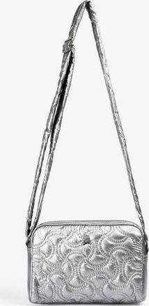 Scalpers Nyquiltedfabric Bag in Silver at Nordstrom