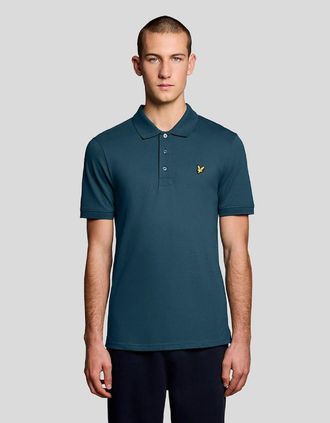 Lyle & Scott Lyle And Scott Mens Everyday Cotton Polo Shirt - Green - Size: 34