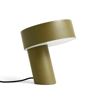 HAY Slant Tischleuchte, H 28 cm, khaki