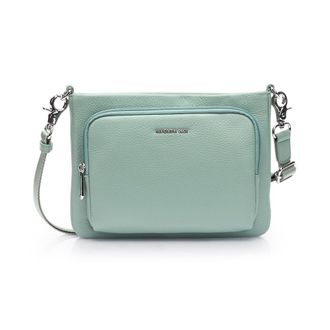 Mandarina Duck Women Mellow Leather Crossover, Iceberg Green, Taglia Unica
