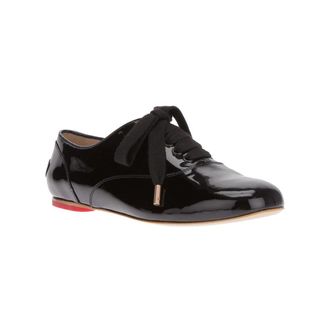 Hogan Ladies Black Oxfords & Derbys, US Size 4.5