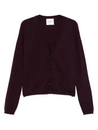 Lisa Yang V-neck cashmere cardigan - women - Cashmere - 2 - Purple