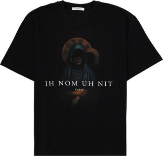 Ih Nom Uh Nit Black Graphic Crew Neck T-Shirt