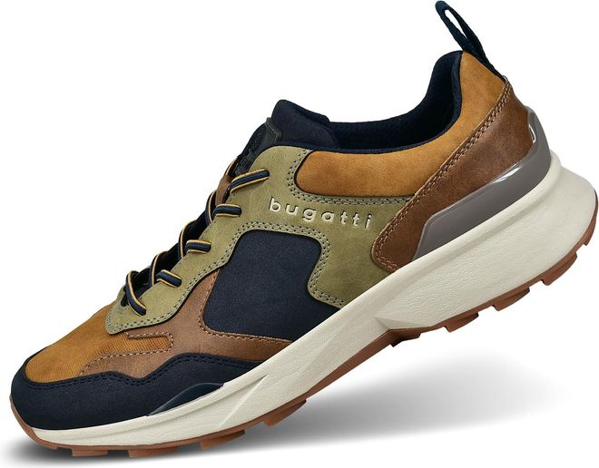 Bugatti Herren Schnürschuh Laziano – Business Comfort, Schwarz, Mit Reißverschluss